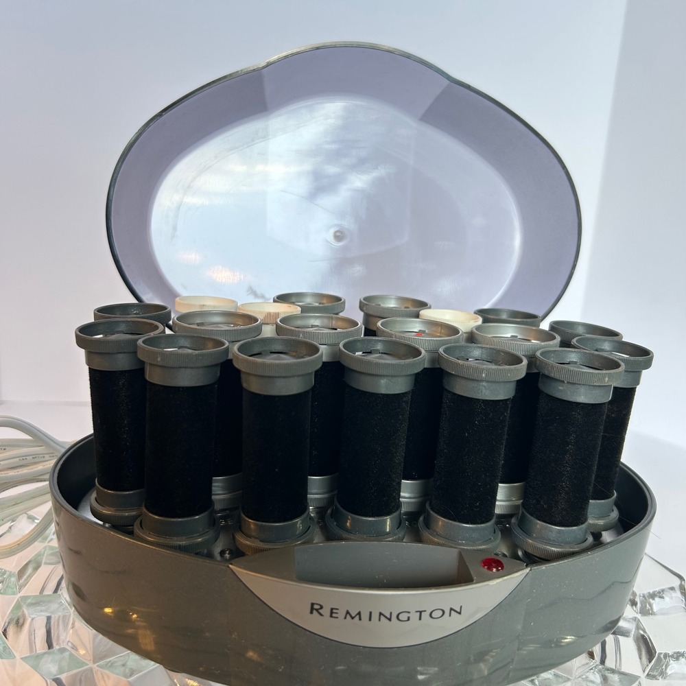 Remington KF-201 Electric Hair Setter‎ Rollers Hot Curler 19 Rollers NO CLIPS